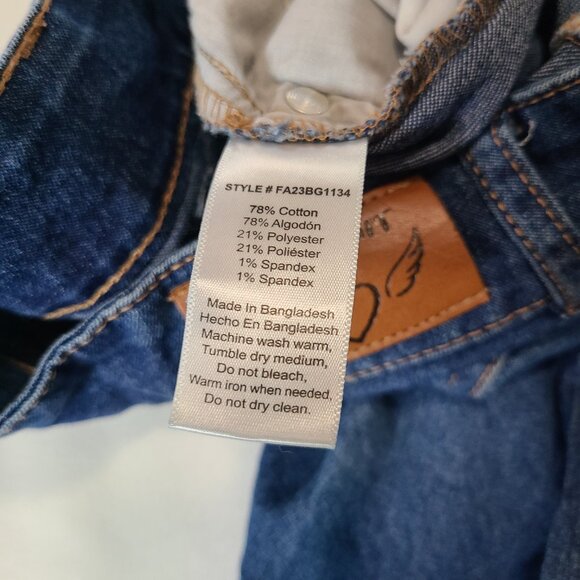 Victory Heart Slim Fit Jeans Size 10 Blue Denim Mid Rise Stretch Bangladesh - Picture 9 of 9